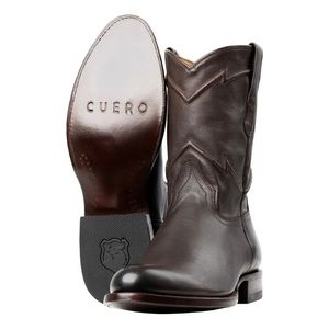 Cuero Men’s Handmade “The Austin” All-Leather Boots-Brand New! Color:Espresso